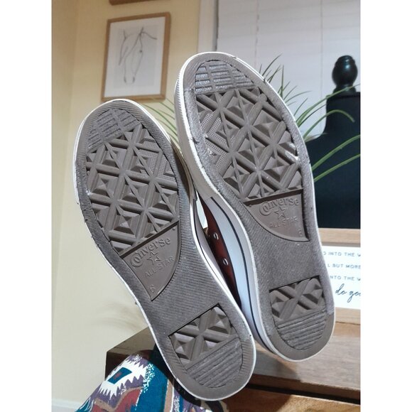 Converse All Star Rotten Apple/White Platform Lift Sneakers Women's 8 - Picture 8 of 10